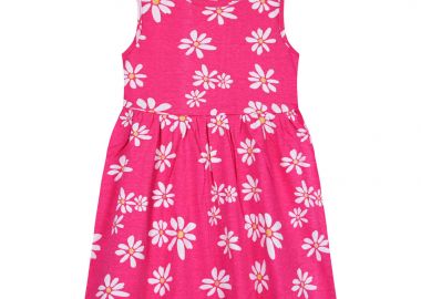 Παιδικό αμάνικο εμπριμέ φόρεμα για κορίτσι - ΦΟΥΞ 15-224342-7-1-y-2-foyx - energiers - 